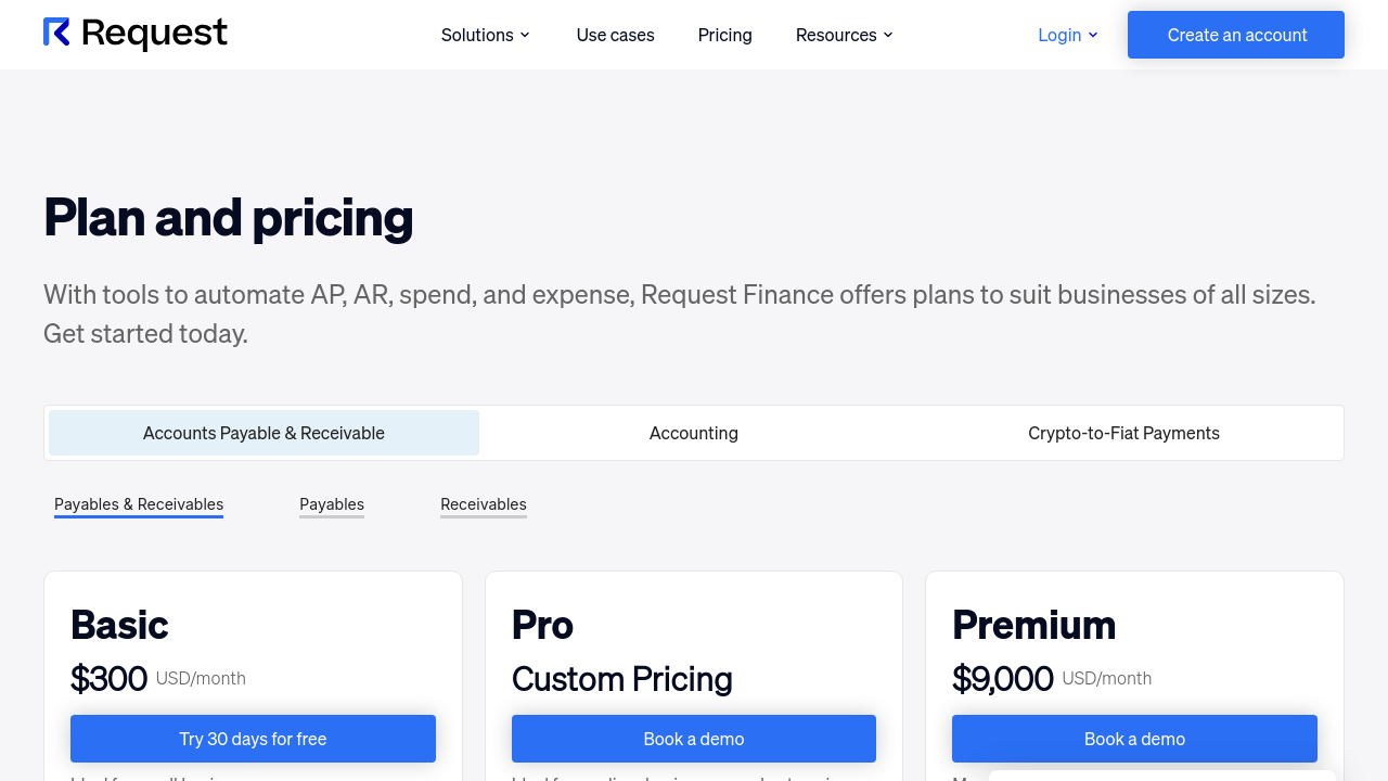 Request Finance